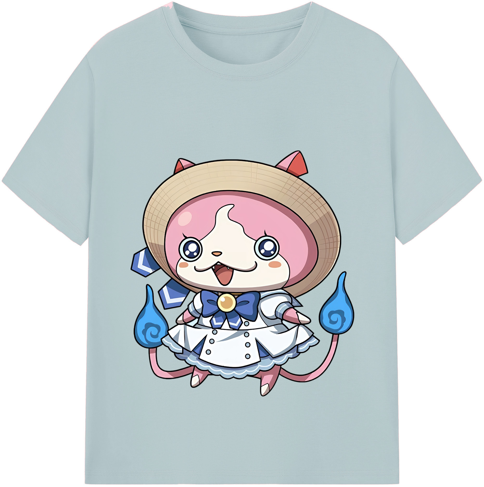 （画像用） 妖怪ウォッチ Yo-kai Watch 綿100％半袖Tシャツ（フロントプリント）